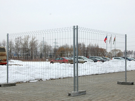 Крепление временного ограждения 51 Zn