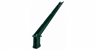 Наконечник L на столб 62х55 RAL 6005
