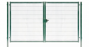 Ворота Medium New Lock 1,73х4,0 RAL 6005