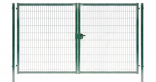 Ворота Medium New Lock 1,73х4,0 RAL 6005