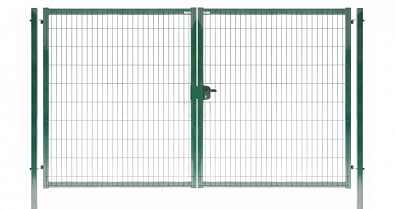 Ворота Medium New Lock 1,73х4,0 RAL 6005