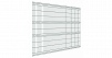 Панель 3d ограждения Medium 2,03х3,0 RAL 6005 GL