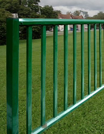 Ограждение из профильной трубы Protect 1,1х2,43 RAL 5005