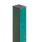 Столб 62х55х1,4х3000 RAL 6005 5 отверстий (2,03/2,43)