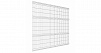 Панель ограждения 3d Profi 2,43х2,5 RAL 7040 GL