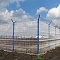 Наконечник V на столб 62х55 RAL 6005