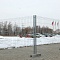 Столб временного ограждения 51х1,2х1950 Zn