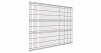 Панель 3d ограждения Medium 2,03х2,5 RAL 8017 GL