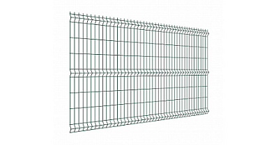 Панель 3d ограждения FINE 1,53х2,5 RAL 6005 GL