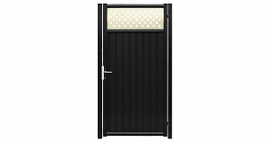 Калитка Эстет Плюс 2,0х1 RAL 7024/1013