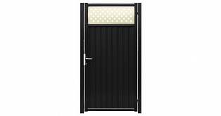 Калитка Эстет Плюс 2,0х1 RAL 7024/1013