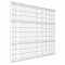 Панель ограждения 3d Profi 2,43х2,5 RAL 7040 GL